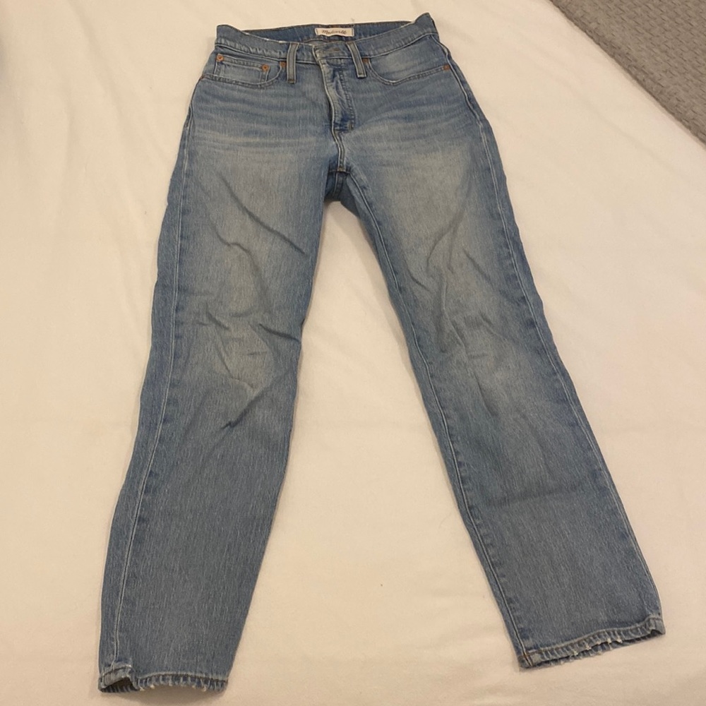 Madewell size 25 classic straight jean